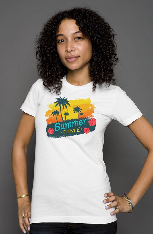 FDC Womens Summer Time T-Shirt